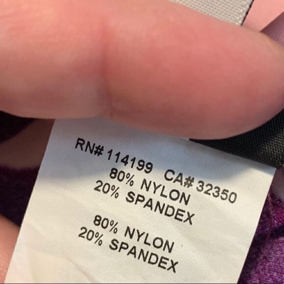 Leileni Floral One Piece Bathing Suit Sz 12 - Picture 4 of 6